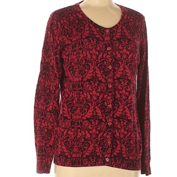 Cardigan - Floral, size XL - Picture 1 of 2